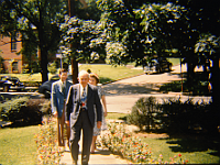 Dad Frank Dot from Church 1950